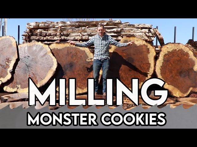 Wood Cravings?  Sawmilling Monster Cookies from Walnut Burl