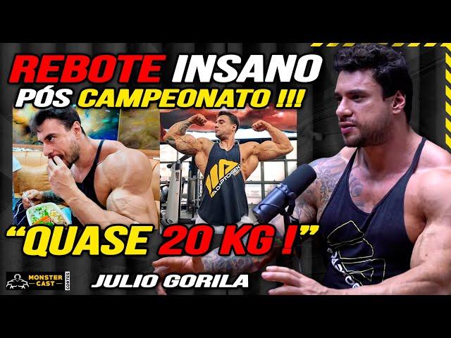 GORILA ASSUSTOU O COACH DE TANTO COMER PÓS CAMPEONATO !!! O PESO SUBIU MUITO RAPIDO !!!