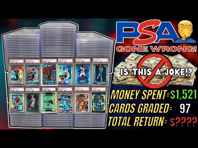 *PSA REVEAL! I GRADED 97 CARDS WITH PSA & SPENT OVER $1,500!+WAS IT WORTH IT?