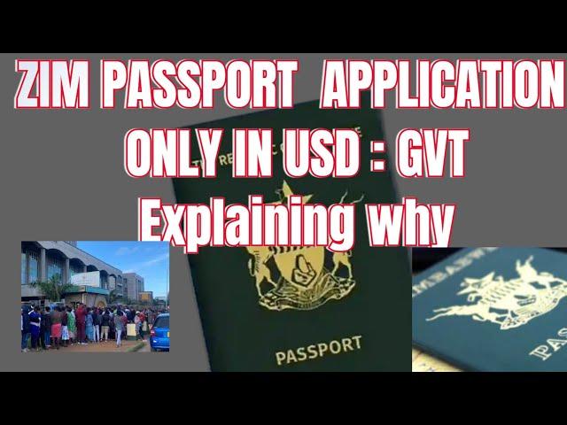 The Surprising Reason Zimbabwe Prefers Foreign Currency for Passports