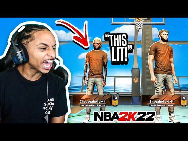 My FIRST Park Game On NBA 2K22 And I Didn't MISS With This Jumpshot! Best Build NBA 2K22