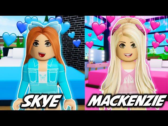 SKYE VS MACKENZIE CHALLENGE IN ROBLOX BROOKHAVEN!