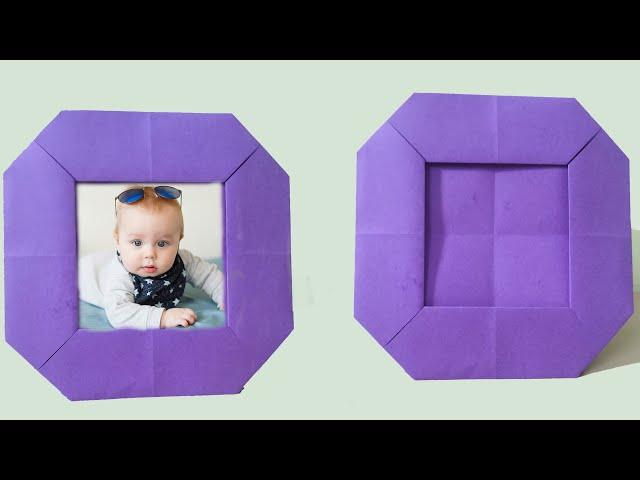 Easy to make origami  Photo Frame | paper craft |  Ishwaryarajesh | Raj Media