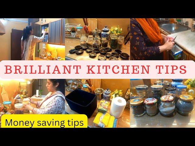 9 Simple Money Saving Kitchen TipsBrilliant Kitchen Hacks you Must Know️