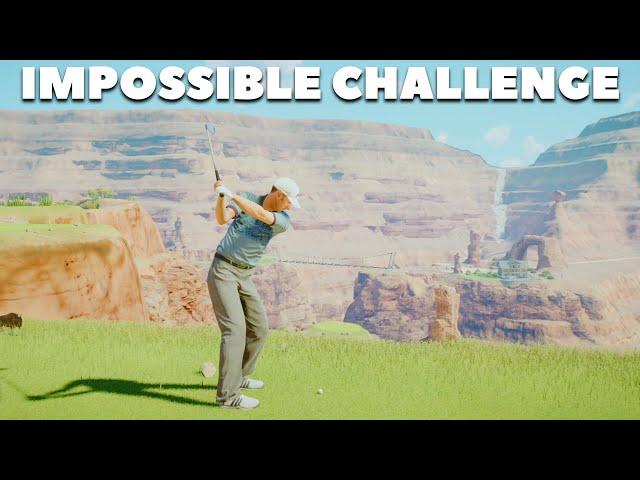 THE COYOTE FALLS IMPOSSIBLE CHALLENGE - Rory McIlroy PGA Tour Gameplay