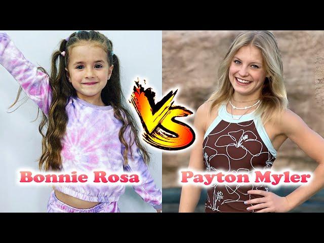 Payton Myler VS Bonnie Rosa Stunning Transformation | From Baby To Now Years Old