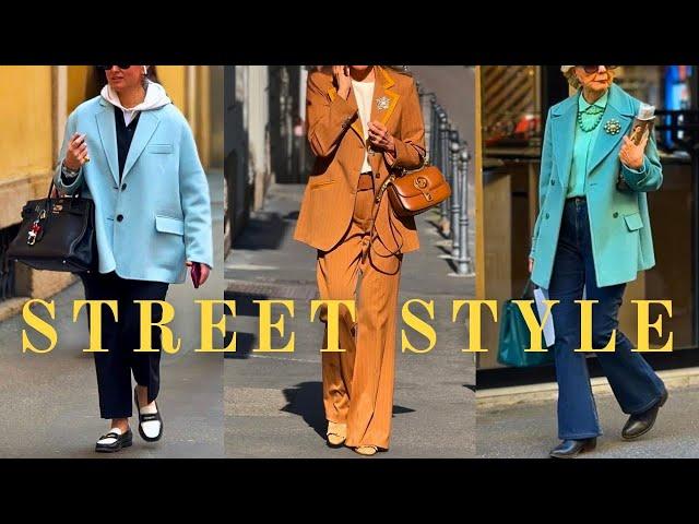 Luxury Meets Street Style - The Most Fashionable & Exclusive Milan Outfits for Spring 2025