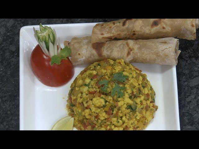 Paneer Bhurji - By Vahchef @ vahrehvah.com