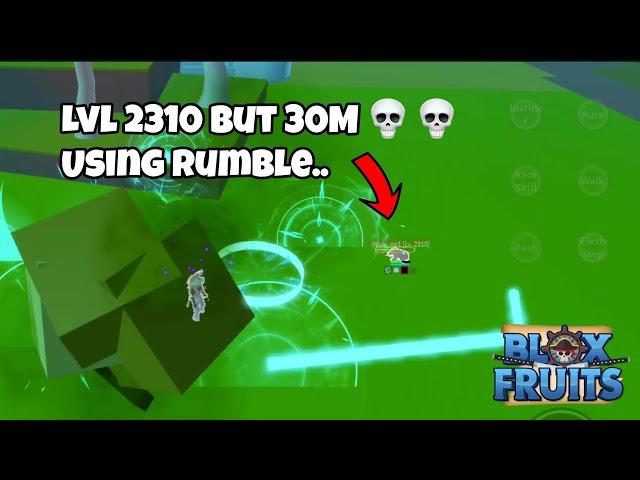 When You PvP a Lvl 2310 30M Player and a Hacker... | Blox Fruit