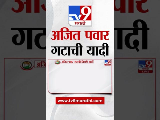 NCP Ajit Pawar Candidate List For Maharashtra Elections 2024 | NCP ची तिसरी यादी जाहीर