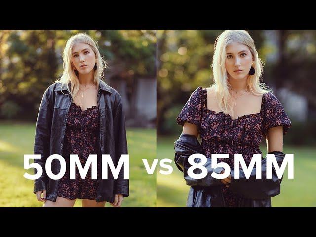 50mm vs 85mm Comparisons for Portrait Photography