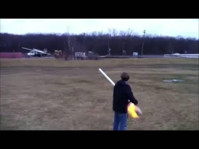 Potato Cannon Backfires (Gone Wrong)