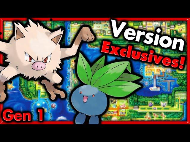 Can I Beat Pokemon Red with ONLY Version Exclusives?  Pokemon Challenges ► NO ITEMS IN BATTLE