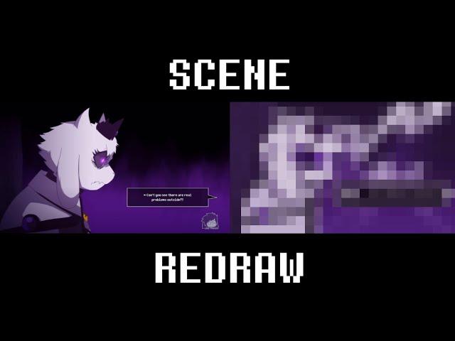 X-Toriel Speedpaint | Underverse Scene Redraw (Underverse 0.8 Part 1)