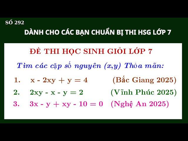 Học Toán Cùng Thầy Thắng - Bí quyết ĐẠT học sinh giỏi lớp 7?