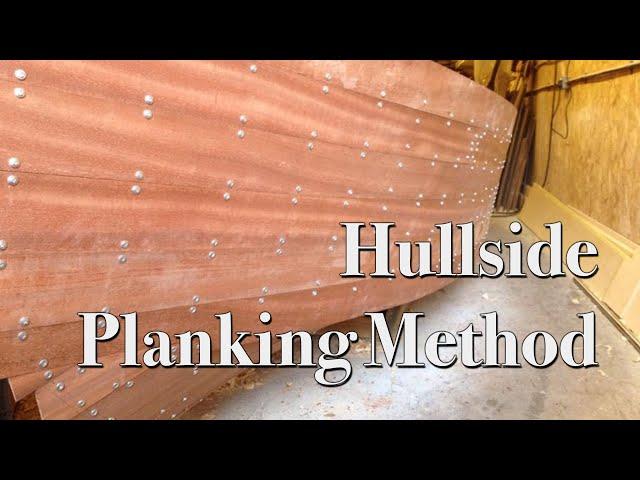 How I Planked and Glued up the Hull Sides