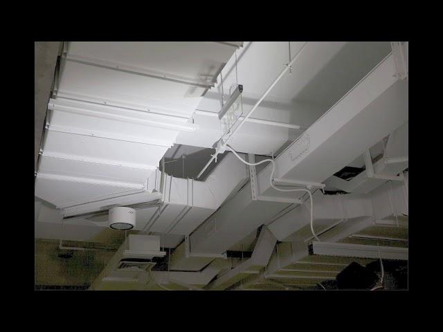 10 hours of white noise: ventilation system