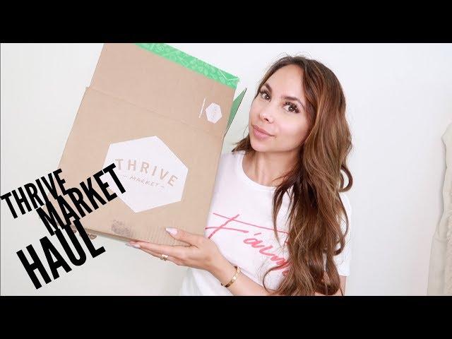 HOW TO EAT HEALTHY ON A BUDGET! (Thrive Market Haul)