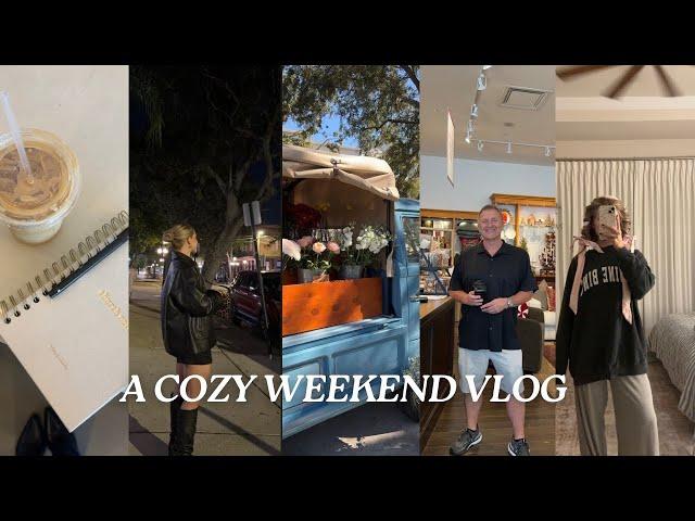 VLOG: doing things I’ve been putting off, Christmas decor shopping, date night, weekly groceries