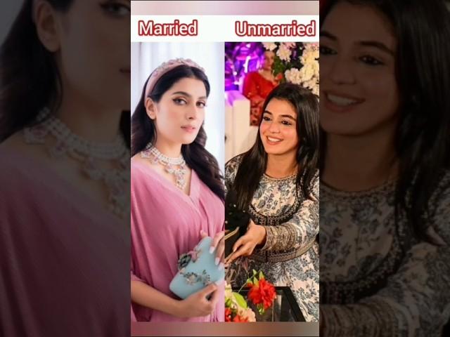 Pakistani Actress married vs unmarried | viral video | #viralvideo #viralshorts #shorts