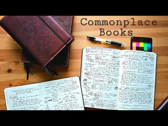 How I Actually Use My Commonplace Books