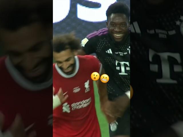 SALAH Got To Feel DAVIES‘ Pace 