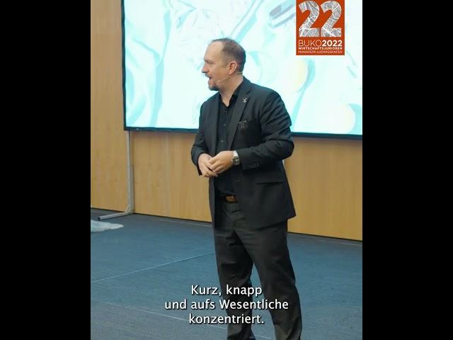 Ingo Pautsch auf der BUKO 2022 in Mannheim