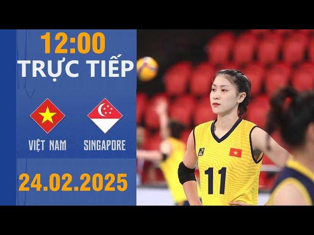  Việt Nam vs Singapore | Bóng Chuyền Nữ | Đối Thủ Run Rẩy Trước Sức Mạnh Của Các Cô Gái Việt Nam