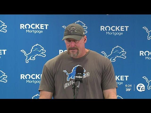 Dan Campbell explains why Lions waived James Houston