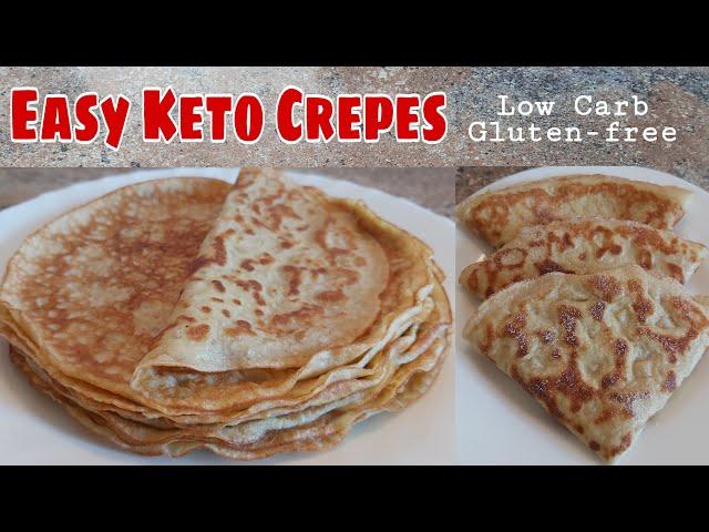 Easy Keto Crepes (Low Carb and Gluten free) || Alma's Kitchen Trebbin