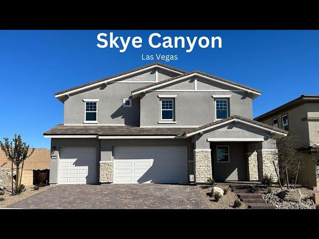 New Homes For Sale Skye Canyon Las Vegas | Skyecrest by Century Communities | 2924 Model Tour $554k+