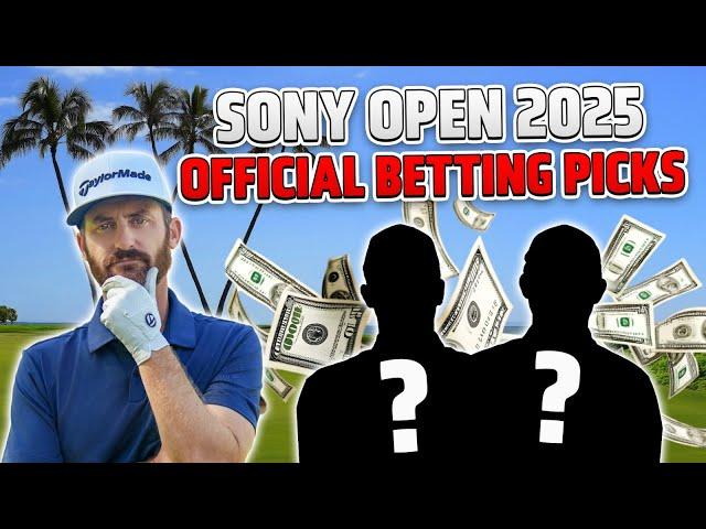 The Sony Open 2025 - OFFICIAL BETTING PICKS