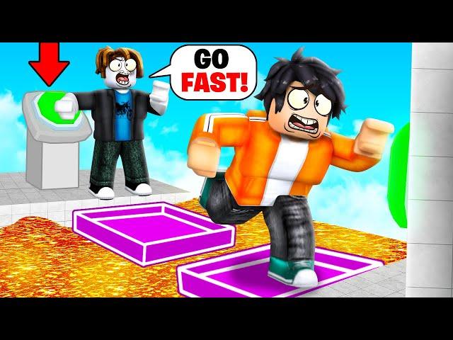 Playing 2 PLAYER TEAMWORK PUZZLES in Roblox!