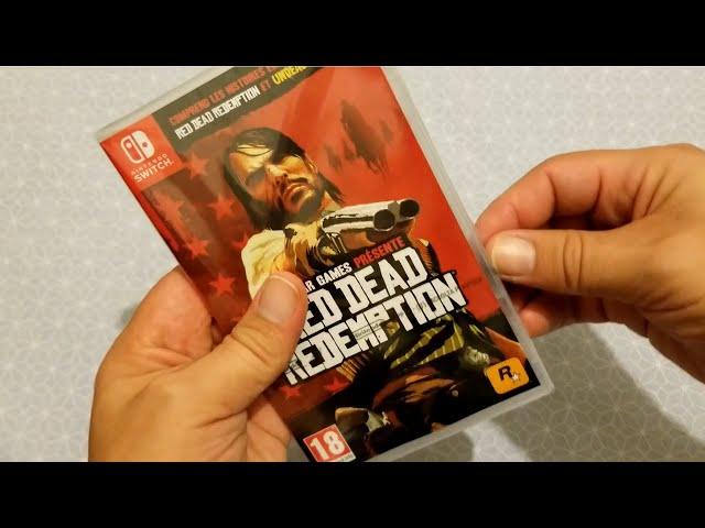 UNBOXING RED DEAD REDEMPTION SWITCH