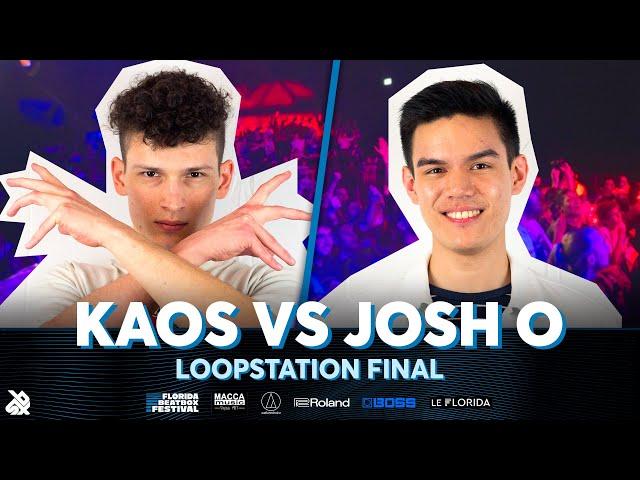 Josh O vs Kaos | Florida Beatbox Battle 2024 | Loopstation Final