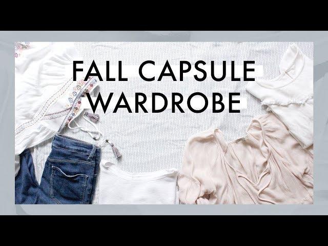 My Fall Capsule Wardrobe | Minimal, Sustainable, Conscious Wardrobe