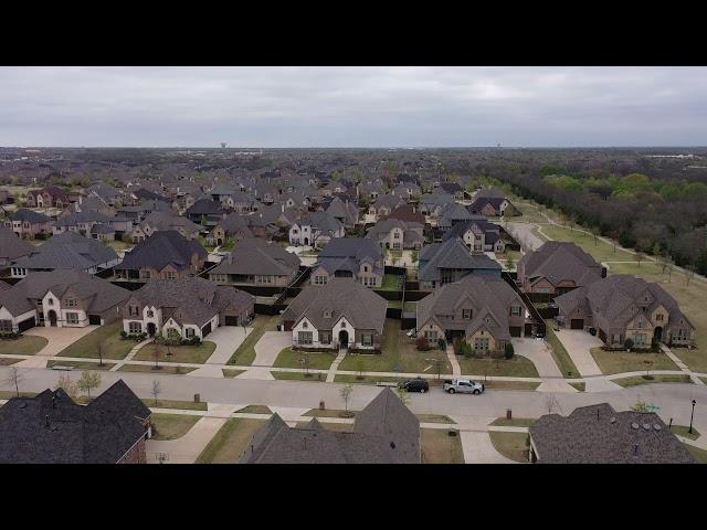 4K drone video of Frisco, Texas