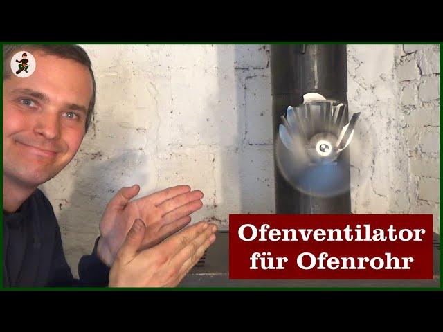 Ofenventilator für Ofenrohr