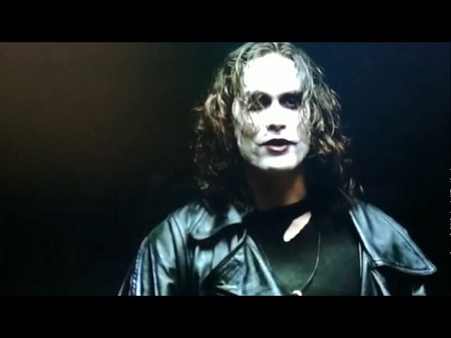 This isn't the real scene where Brandon Lee dies. The Crow movie