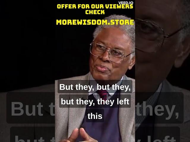 THOMAS SOWELL ON CHRIS DODD AND BQRNEY FRANK #shorts