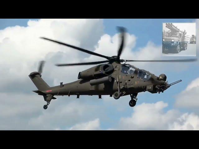 Philippine Air Force T129 ATAK helicopter weapons test