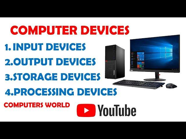 Computers Input, Output, Storage, and Processing devices and their Introduction