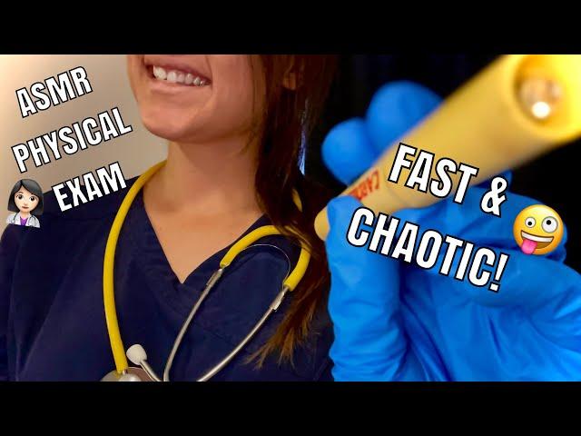 FAST-CHAOTIC -🩻 PHYSICAL EXAM- LoFI-typing- gloves- fast-ASMR