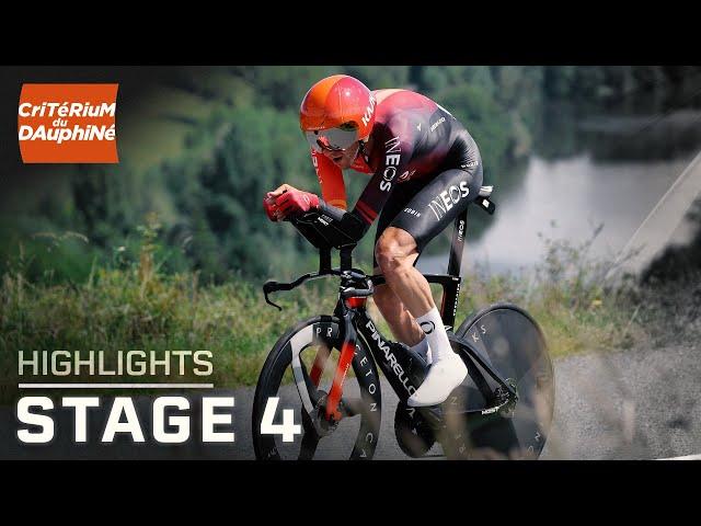 Critérium du Dauphiné 2024, Stage 4 | EXTENDED HIGHLIGHTS | 6/5/2024 | Cycling on NBC Sports