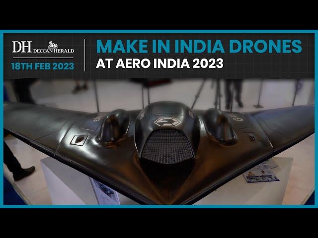 Indian drone startups soar to new heights at Aero India 2023