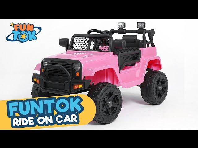 FUNTOK 12V Electric Ride on Car Installation Tutorial | Step-by-Step Guide