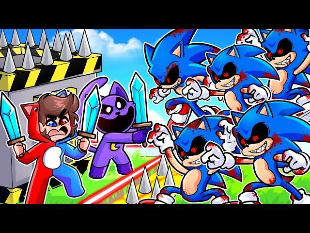 ¡SONIC EXE VS LA CASA MÁS SEGURA! 