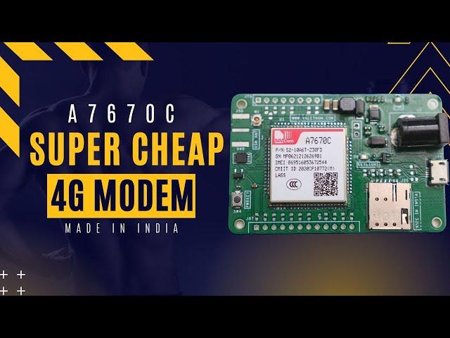 Super cheap 4G LTE modem with  SIMCOM A7670C/A7670E/A7670SA