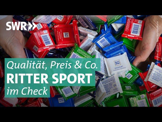 Ritter Sport im Check I Marktcheck SWR