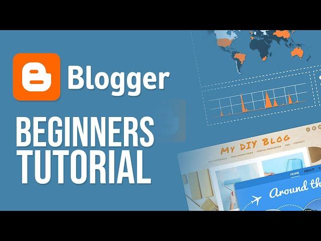 Blogger.com For Beginners 2024 - How to Use Blogger to Create Blogs!